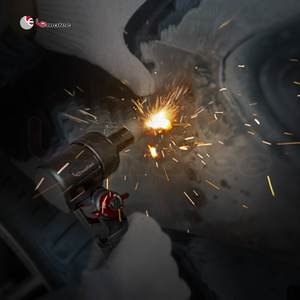 Compact 1/4'' Flexible Head Air Die Grinder for Efficient Polishing and Grinding - Product Image 3