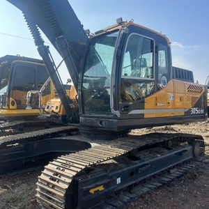 Excavatrice sur chenilles hydraulique Hyundai R305 d'occasion, 30,2 tonnes, pour travaux lourds de minage, de carrière et de démolition - Product Image 1