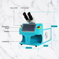 Soudeuse laser Spot de bijoux 150W Mini machine de soudage laser YAG pour or argent