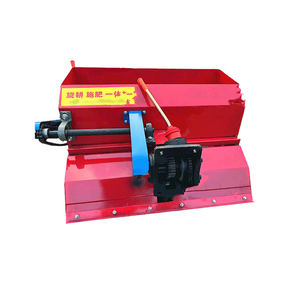 Mini Tractor Agrícola <span class=keywords><strong>con</strong></span> Rotocultivador, Implementos para Tractor, Tractor a Diésel para Arar, Rotocultivador Montado + Fertilizante - Product Image 2