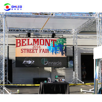 10ft X 12ft Pantalla Led Al Aire Libre Dj Led Wall P2.6 P2.9 P3.9 P4.8 Pantalla de pared de video led