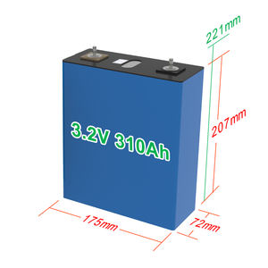 10 años de garantía 10000cyclelifes Lifepo4 batería prismática de iones de litio 3,2 V 314Ah 340Ah 280Ah 305Ah DIY para 48V 24V 12V - Product Image 2