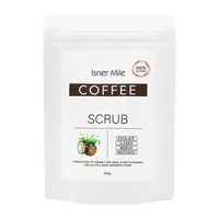 100% органический кофейный скраб для тела Arabica, натуральный отшелушивающий скраб для тела, кофейный скраб для нормальной кожи