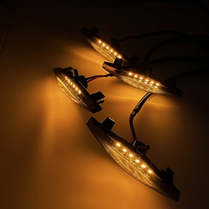 Luz amarilla pequeña para parrilla de Honda CRV, luz LED de circulación diurna para modificación de automóviles, luz de advertencia para parrilla de camioneta - Product Image 4