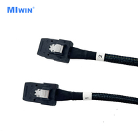 MIwin Lagerbestand Fabrikpreis Amphenol RML80-0606 AX2 Kabel 8611 8X auf 2* 8087 700mm Langes Verbindungskabel für Motherboard-Backplane