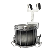 Tambour de batterie de fanfare avec kit de transport pour défilés en extérieur, performances de fanfare, compétitions scolaires et scènes