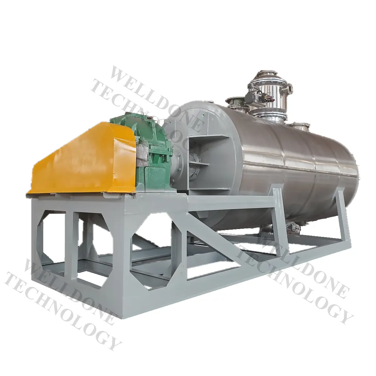 ZHG Rotary Vacuum Paddle Dryer / Horizontal Vacuum Agitated Paddle Dryer (Large Drying Surface, High Efficient)