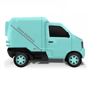 Consegna elettrica mini pick up Food delivery Vehicle Van cars de transport chinois de 70 places electric transport car
