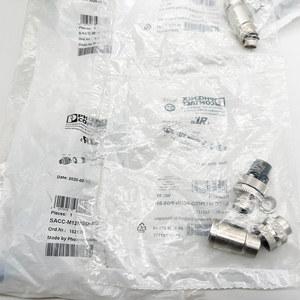 액세서리 케이블 키트 퀵 플러그 SACC-M12MSD-4CON-PG9-SH 커넥터 M12 터미널 블록 - Product Image 1