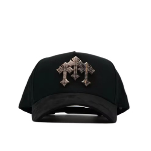 Gorra <span class=keywords><strong>de</strong></span> algodón y gamuza <span class=keywords><strong>de</strong></span> alta calidad con visera curva <span class=keywords><strong>de</strong></span> 5 paneles, bordado 3D, NFC y diseño <span class=keywords><strong>de</strong></span> barba original, color dorado. - Product Image 6