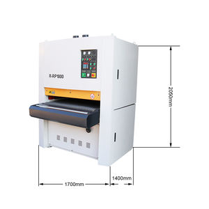 핫 세일 쉬운 캐비닛 도어 합판 목공 보정 <span class=keywords><strong>R</strong></span>-<span class=keywords><strong>RP1000</strong></span> 와이드 벨트 샌더 샌딩 기계 나무 - Product Image 4