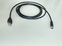 Connecteur femelle M8 B Code 5 broches vers câble USB2.0 pour capteur avec câble souple personnalisé