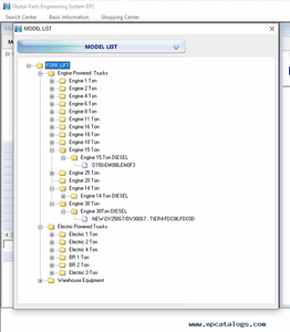 Véhicule industriel Doosan Catalogue de pièces détachées <span class=keywords><strong>GPES</strong></span> EPC 2020 - Product Image 3