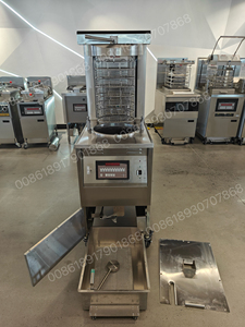MJG-H1800E alat masak Broaster Gas elektrik komersial 6HD KFC tekanan komersial penggorengan dalam/pemanggang ayam Broast penggorengan tinggi - Product Image 6