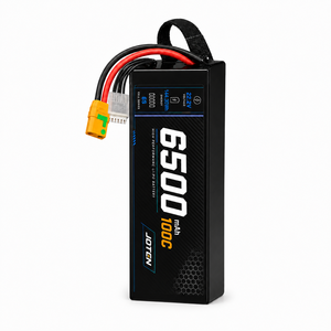 Batterie LiPo JOTEN 6S 6500mAh 22.2V 100C à décharge rapide, pack d'alimentation rechargeable pour drone de course FPV, UAV, quadricoptère RC, fourniture OEM ODM - Product Image 1