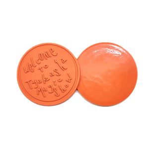 Patch en PVC avec logo personnalisé, patchs en silicone embossés, patchs en caoutchouc pour vêtements - Product Image 3