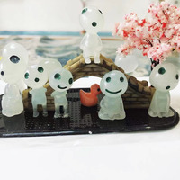 Figurine Mini Micro Paysage Décoration Fantôme Princesse Arbre Lumineux Elfe Jardin Accessoires