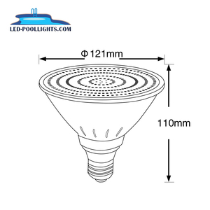 <span class=keywords><strong>PAR38</strong></span> & par27 <span class=keywords><strong>LED</strong></span> hồ bơi ánh sáng thay thế PC 12 Wát hồ bơi <span class=keywords><strong>LED</strong></span> dưới nước ánh sáng bóng đèn cho hồ bơi - Product Image 6