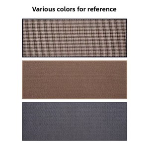 Felpudo de Goma Gruesa y Resistente A LA Suciedad PARA EL Hogar, Alfombra Tejida con Tira Larga, Color Sólido, Chenille, Cocina - Product Image 5