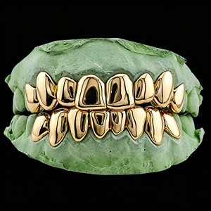 <span class=keywords><strong>Grillz</strong></span> Hip Hop Sur Mesure Ajustés, <span class=keywords><strong>Grillz</strong></span> Coupés Permanents en Argent 925 Plaqué Or Véritable, <span class=keywords><strong>Grillz</strong></span> Dentaires Simples en Or Massif 10 Carats - Product Image 5
