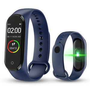 Reloj Inteligente <span class=keywords><strong>M4</strong></span> con Monitor de Ritmo Cardíaco y Sueño, Pantalla a Color, Pulsera Inteligente <span class=keywords><strong>M4</strong></span> para Hombres y Mujeres - Product Image 1