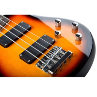 Kenop kubah krom kontrol Volume kenop gitar dengan kunci pas segi enam dalam untuk sekrup Bass gitar listrik