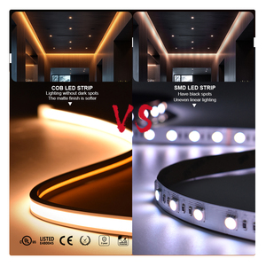 Tira de Luz LED COB de Alta Calidad, Tira de LED COB Flexible Coextruida, 480 LED por Metro, Tiras de Luz Extremadamente Suaves y Flexibles - Product Image 3