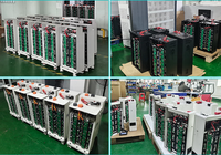 Hulk EU Stock Nouveau V19 48V Kit de boîtier de batterie en acier bricolage Dernier écran A2 Mise à niveau Protection contre l'incendie 15KW 51.2V Lifepo4 Boîtier de batterie