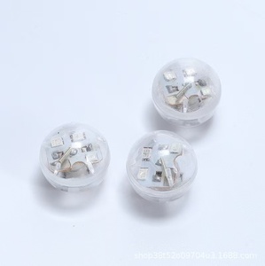 HAPU Factory Direct Sale LED Balloon <b>Luminous</b> Lights Accessories No-Waterproof Flashing Glowing Red and Blue <b>Ball</b> Lights Parts - Product Image 4