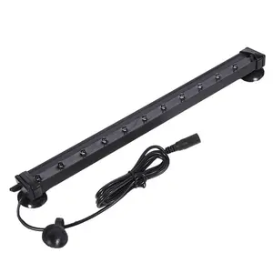 GAKO SQ-12 LED Aquarium mehrfarbige Blasen wand Unterwasser Kleine Aquarium Blase LED-Licht