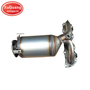 XG-AUTOPARTS sistema di scarico automatico a tre vie catalizzatore diretto convertitore catalitico per Volkswagen <span class=keywords><strong>Polo</strong></span> 1.4 1.6 Santana <span class=keywords><strong>2000</strong></span> - Product Image 2