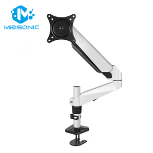 Meisonic gm212lockhole 30cm Hợp kim nhôm màu đen 27-inch màn hình cánh tay với <span class=keywords><strong>360</strong></span> xoay hiển thị đứng cho bàn nhỏ - Product Image 4