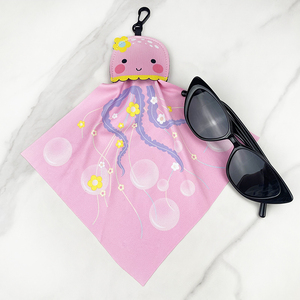 Biểu Tượng Tùy Chỉnh Kính Mát Sợi Nhỏ Kính Vải Công Cụ Đồ Trang Sức Máy Ảnh Ống Kính Thủy Tinh Xách Tay Làm Sạch Vải Pouch Cho Móc Chìa Khóa - Product Image 2