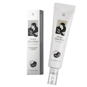 Ampoule de cuir chevelu de haricot noir au miel bio pour le soulagement de la perte de cheveux et la nutrition du cuir chevelu - Product Image 3