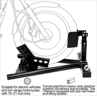 Expositor Premium para Motocicletas, para Exhibiciones Profesionales y Equipo de Estacionamiento Seguro para Motos