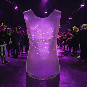 Vente Flash : Justaucorps de Gymnastique pour Enfants, Vente en Gros d'Usine, Sans Manches avec Strass, en Spandex pour Enfants - Product Image 2
