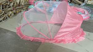 Mosquitera Plegable Multicolor 100% Poliéster con Toldo para Bebés, para Uso en Exteriores y Dormitorios en Verano - Product Image 2