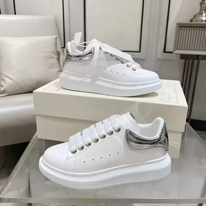 Luxury Designer Shoes Women High Quality Mqqueen White Mesh Fashion <b>Sneakers</b> Sports Shoes Platform Anti-Slippery Walking Shoes - Product Image 3