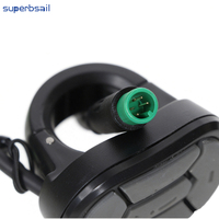 Écran LCD Superbsail OUXI GT2000 avec NFC 48V-US pour pièces de vélo électrique, accessoires de vélo de montagne tout-terrain, remplacement