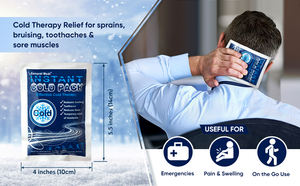 Prezzo di fabbrica 25 Set di impacco freddo istantaneo impacco freddo medico monouso impacco di ghiaccio per alleviare il dolore impacchi - Product Image 6
