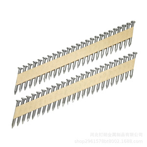 Clavadora Neumática para Clavos de Acero Inoxidable de 2.5 mm, Varilla Lisa Electrochapada, Cinta de Papel Anular Roscada para Pistolas de Clavos Neumáticas - Product Image 2