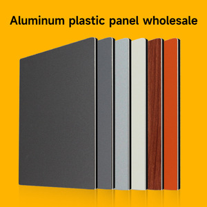 Aluminum Composite Panels 3mm 4mm Lightweight Interior Exterior Wall Advertising Boards Multi Color Wood Grain - Product Image 2