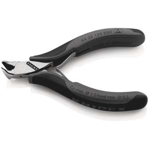 Knipex 64 32 120 ESD คีมตัดปลายอิเล็กทรอนิกส์พร้อมที่จับหลายองค์ประกอบ120มม. - Product Image 2
