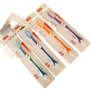 Brosse à dents à poils doux, manuelle, pour adultes, utilisation en voyage, boîte de 30 pièces, jetable - Product Image 4