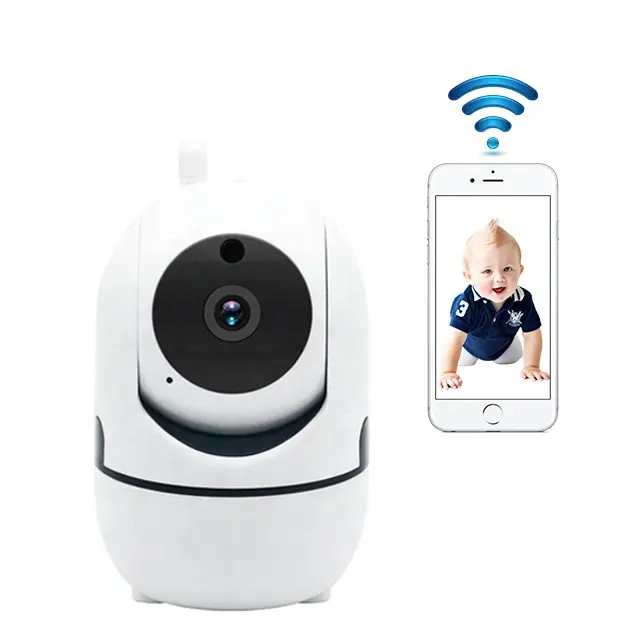 Goede Kwaliteit Nachtzicht Draadloze 1080P Ip Camera Home Security Bewegingsdetectie Indoor Mini Wifi Cctv Camera