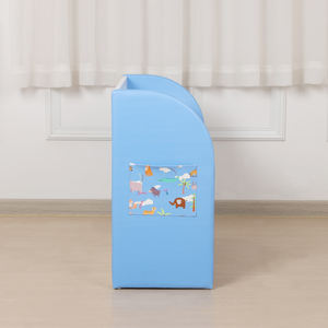 3 Tier Children's <b>Book</b> Shelf ,MDF+ PU Kid <b>Book</b> Shelf ,<b>Book</b> Rack for Kid <b>Room</b>,Toddler Bookshelf for Nursery, Bedroom, Playroom - Product Image 5