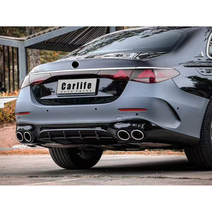 Actualización de montaje perfecto, piezas de automóvil, difusor trasero, garganta trasera para Mercedes <span class=keywords><strong>Benz</strong></span> Clase E W214 2024-2025 a modelo E53. - Product Image 6