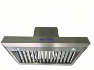 36 In. Electric Commercial Household Kitchen Exhaust System Single Squirrel Cage Ultra Quiet Motor 2 LED <b>Lights</b> Baffle Filter - Product Image 2