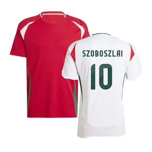 Szoboszlai 2024 Hungary bóng đá Jerseys đội tuyển quốc gia maillots de bóng đá szalai ferenczi gazdag vinicius bóng đá Áo sơ mi