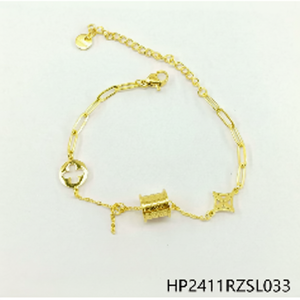 Set di gioielli Vintage per donna oro piatto accessori in acciaio inossidabile per feste o abbigliamento Casual - Product Image 1